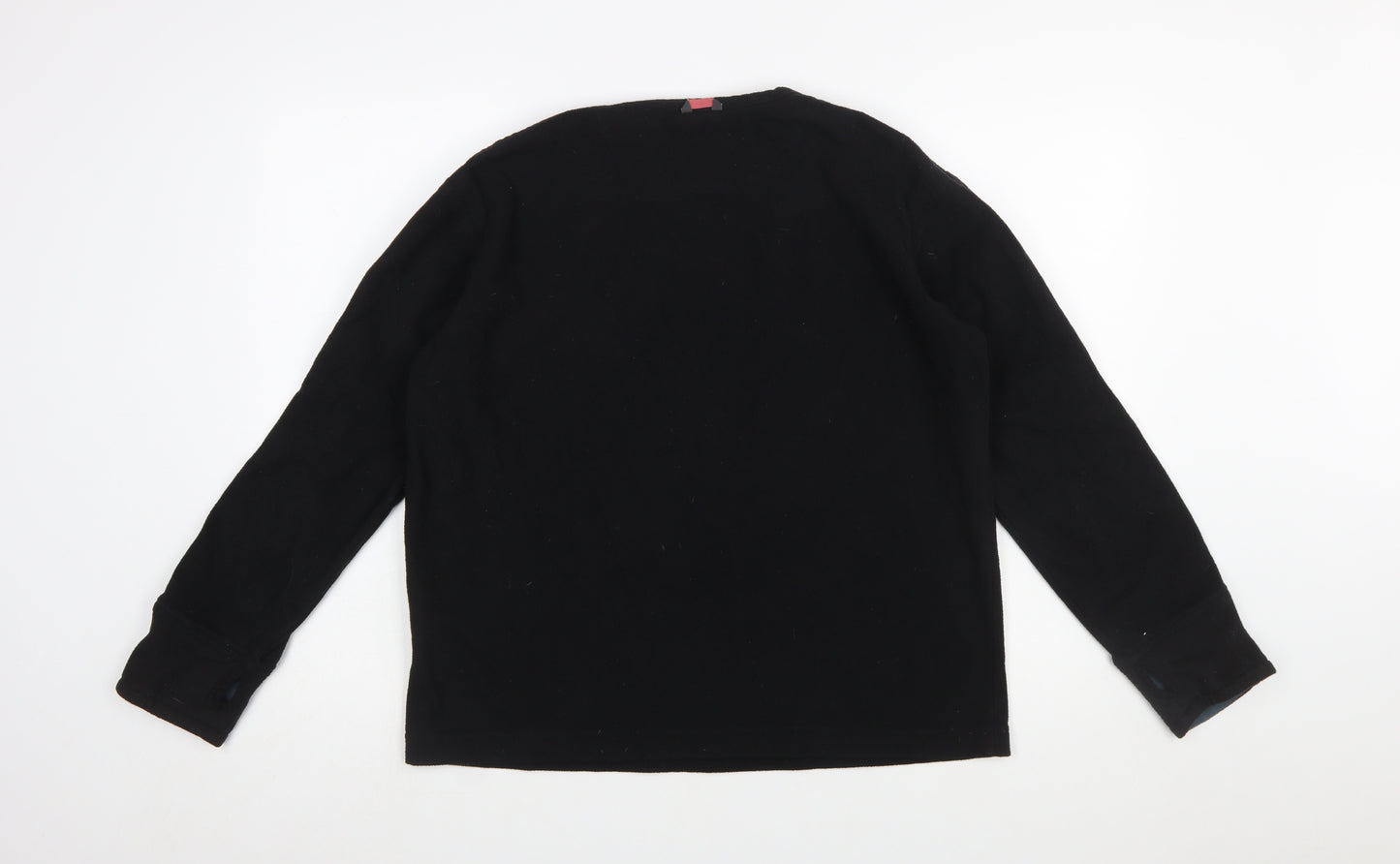 Rockport XCS Men's Black Fleece Pullover Sweatshirt M Regular Fit