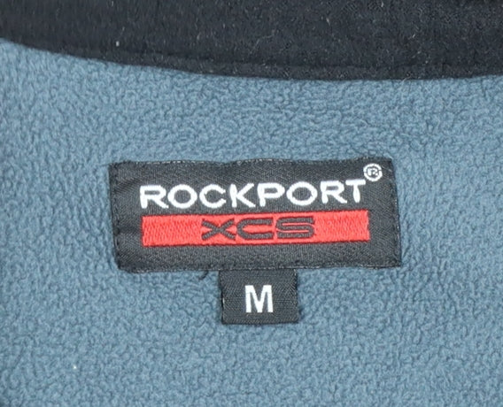 Rockport XCS Men's Black Fleece Pullover Sweatshirt M Regular Fit