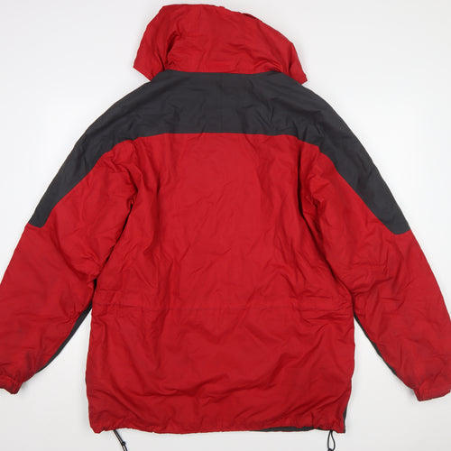 Regatta Men's Red Waterproof Hooded Hiking Jacket Size L 42in