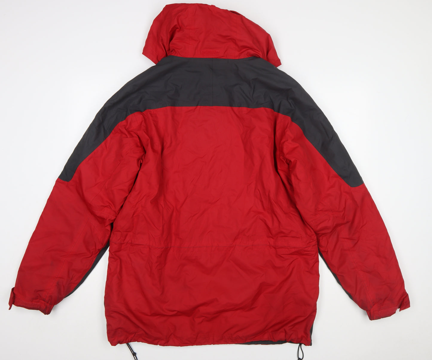 Regatta Men's Red Waterproof Hooded Hiking Jacket Size L 42in