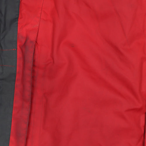 Regatta Men's Red Waterproof Hooded Hiking Jacket Size L 42in