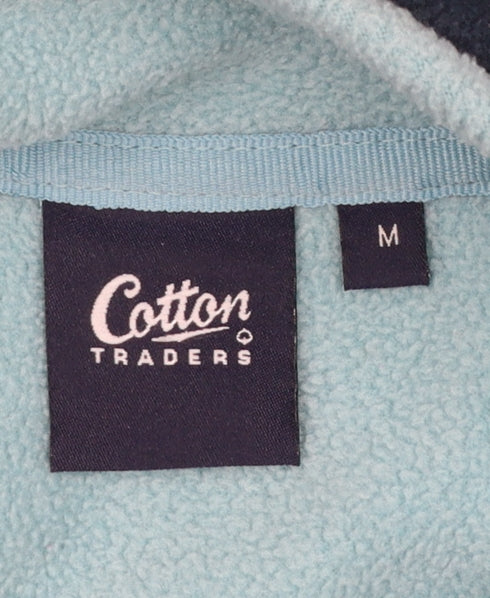 Cotton Traders Men’s Blue Fleece Full Zip Jacket Size M