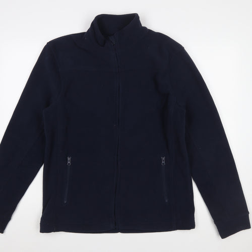 Onfire Men's Blue Fleece Full Zip Jacket Size M
