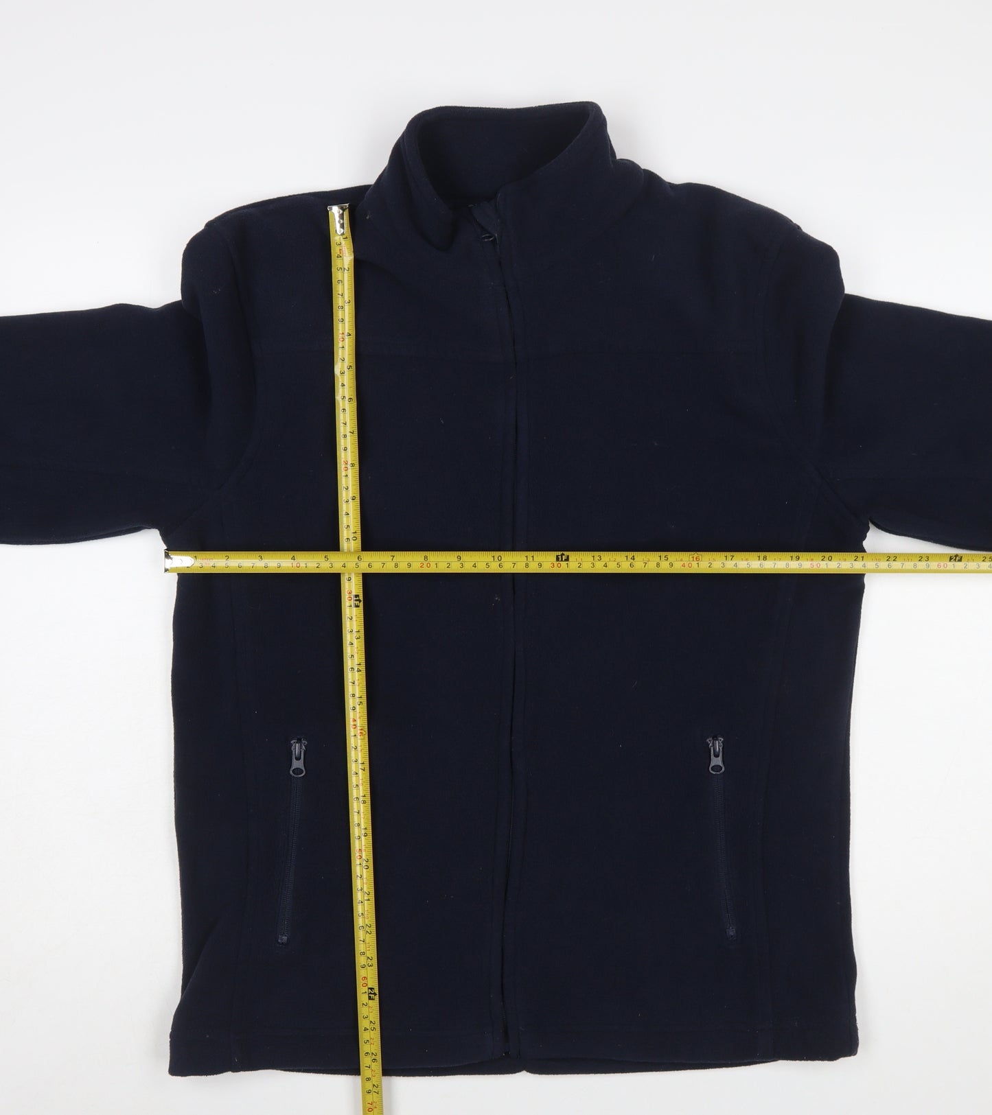 Onfire Men's Blue Fleece Full Zip Jacket Size M