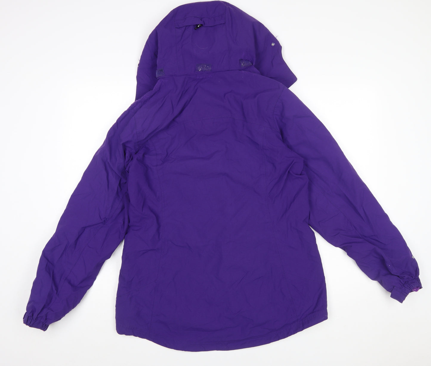 Karrimor Women’s Purple Waterproof Hooded Rain Jacket Size 12