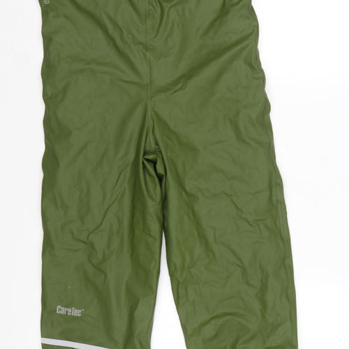 CareTec Boys Green 8 Years Waterproof Lined Rain Trousers