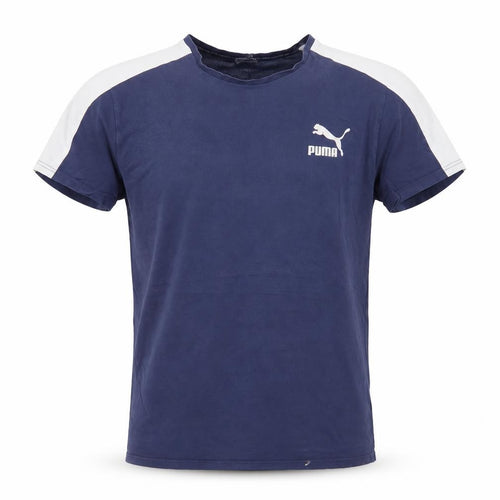 Puma Men's Blue 2XL Sports Crew Neck Short Sleeve T-Shirt