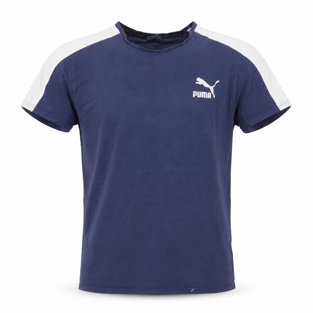 Puma Men's Blue 2XL Sports Crew Neck Short Sleeve T-Shirt