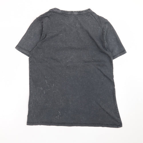 Weekend Vibes Women’s Grey Austin Texas Car Graphic Cotton T-Shirt UK 12