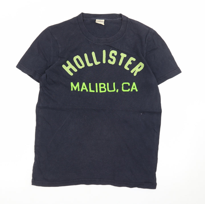 Hollister Men's Blue Malibu California Graphic Cotton T-Shirt Size S
