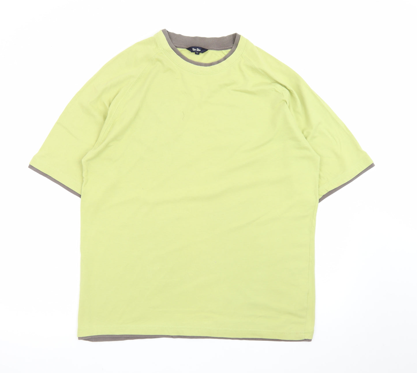 Peter Storm Men's Green Short Sleeve Crew Neck Cotton T-Shirt M