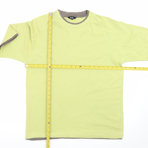 Peter Storm Men's Green Short Sleeve Crew Neck Cotton T-Shirt M