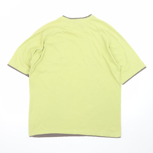 Peter Storm Men's Green Short Sleeve Crew Neck Cotton T-Shirt M