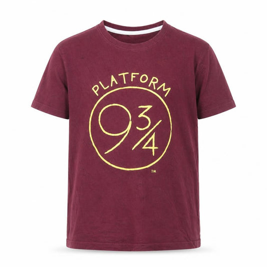 Harry Potter Boys Red Platform 9¾ Graphic T-Shirt 11-12 Years