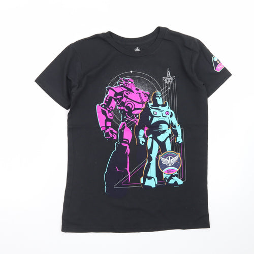 Disney Toy Story Buzz Lightyear Teens Black L Graphic T-Shirt
