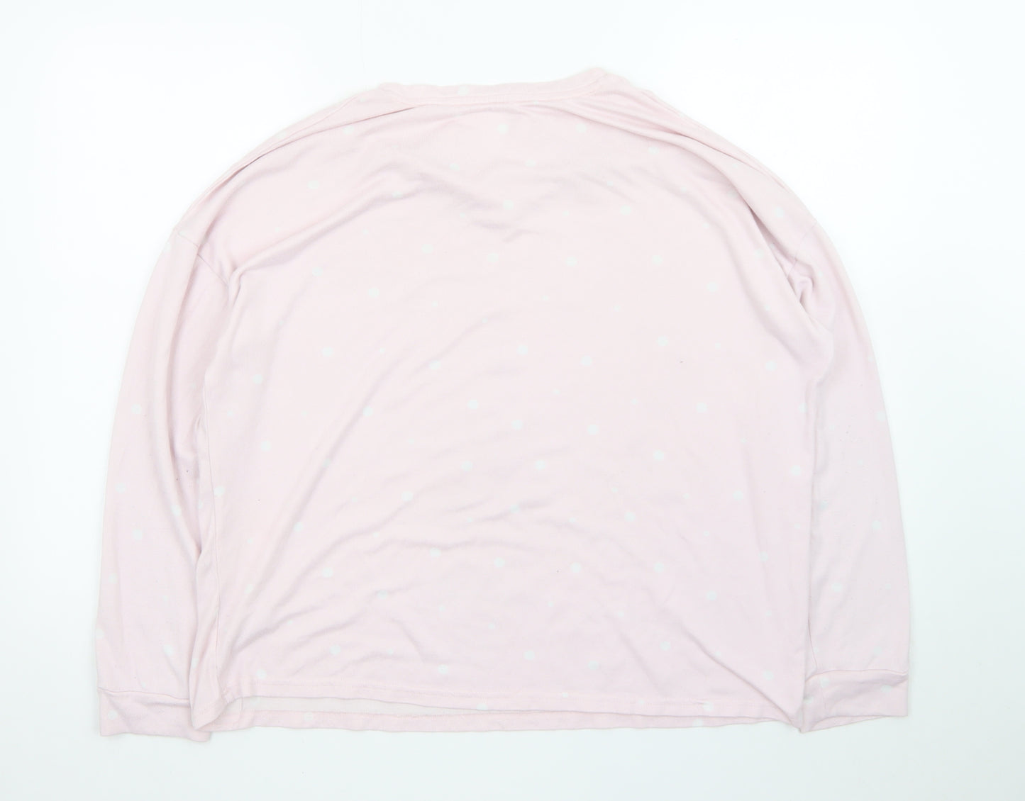 George Women’s Pink Winnie the Pooh Long Sleeve Nightshirt Size 16 T-Shirt Style