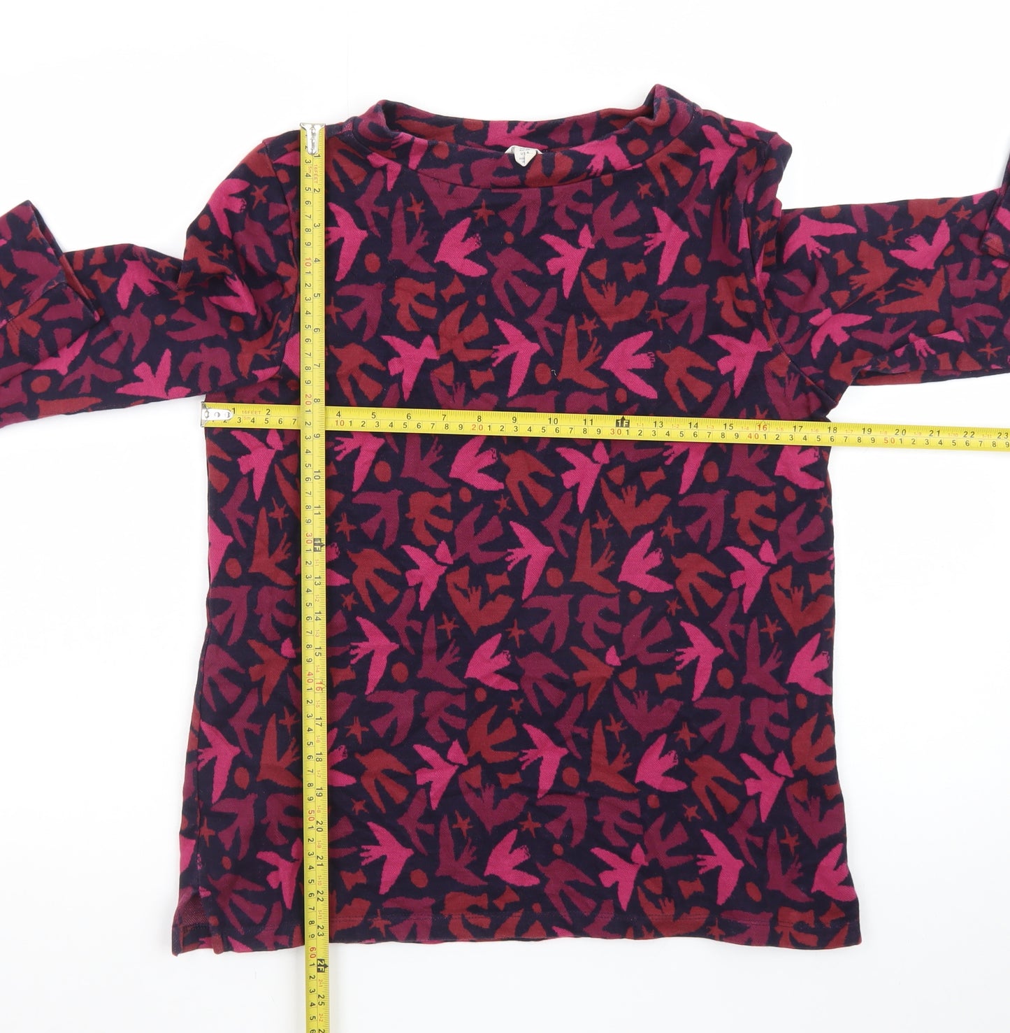 Seasalt Cornwall Women's Multicoloured Size 10 Cotton Long Sleeve Top