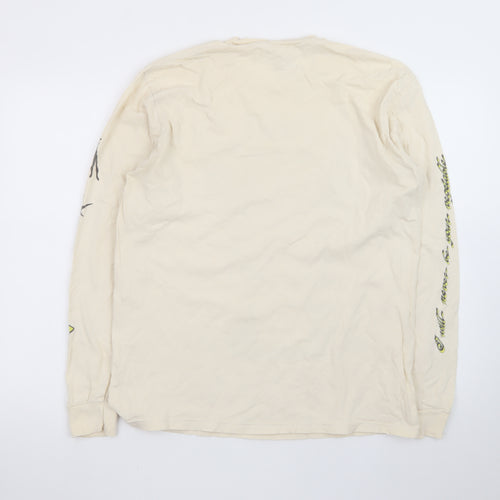 Comfort Colors Men’s Beige Phoebe Bridgers Long Sleeve Graphic T-Shirt M