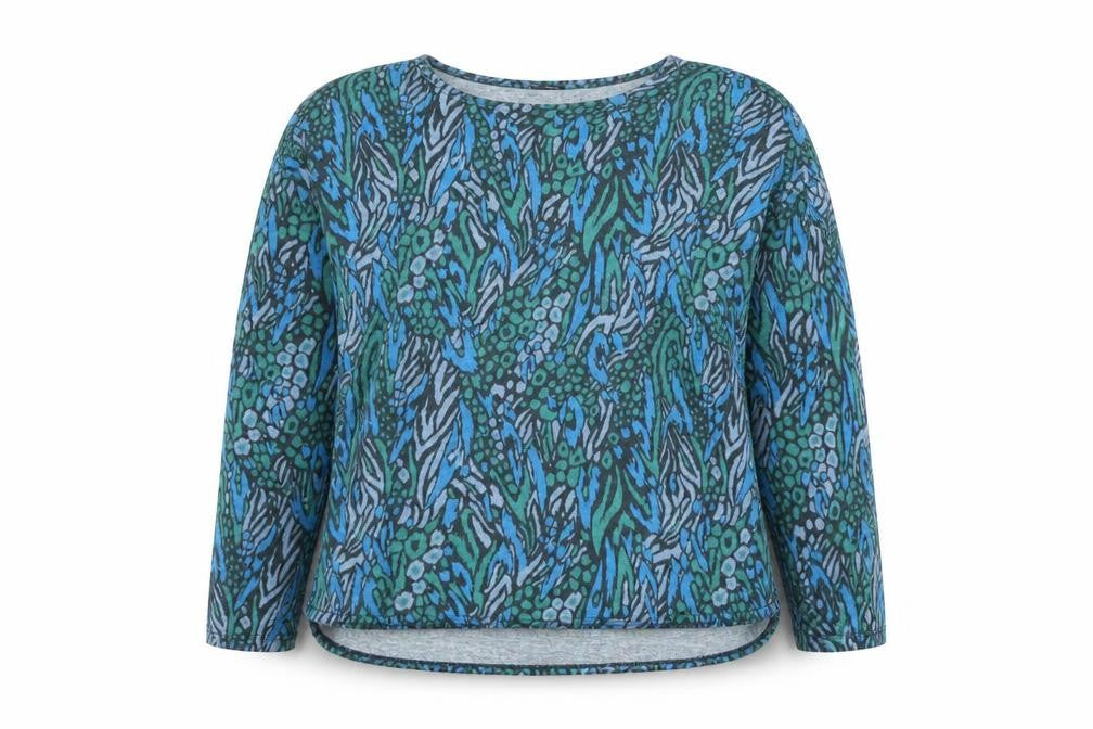 Front view of Roman Women’s Multicoloured, size UK 20, Crew Neck jumper
