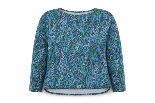 Front view of Roman Women’s Multicoloured, size UK 20, Crew Neck jumper