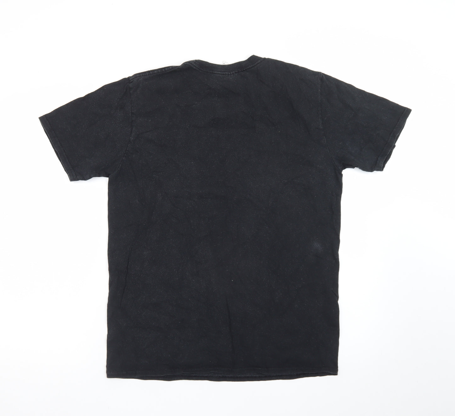 Gildan Men's Black Medium Band Graphic Rock T-Shirt