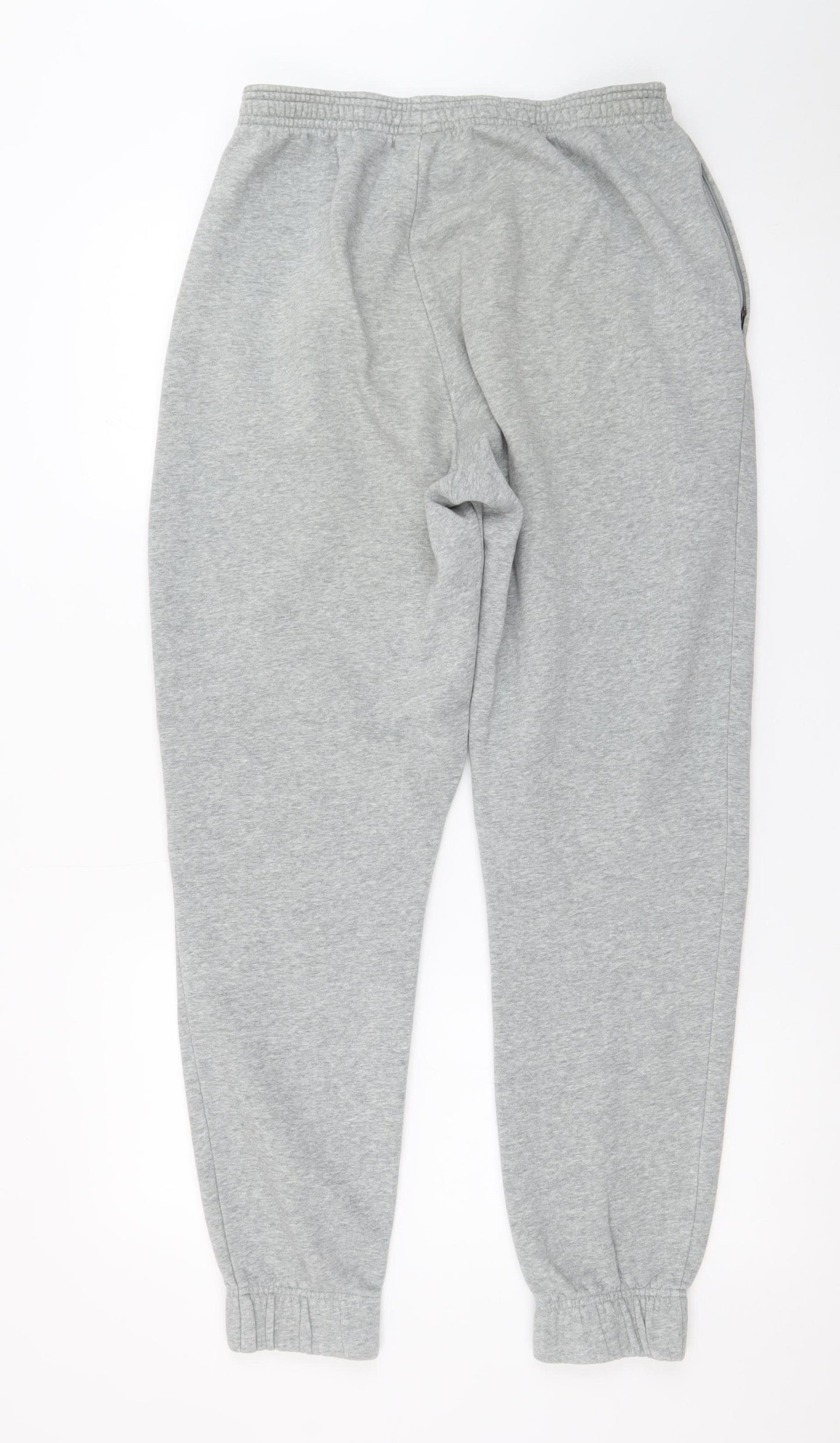 Nike Men's Grey Fleece Sweatpants M Regular Fit Tapered