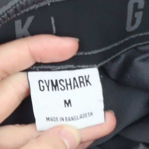 Gymshark Mens Grey Slim Fit Joggers Size M Stretch Tapered Trousers