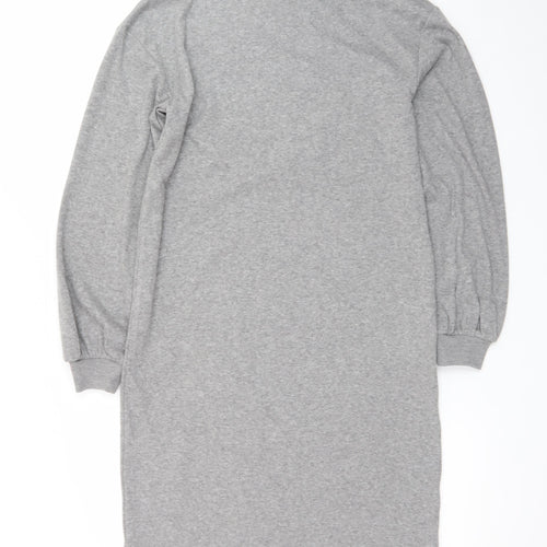 Marks and Spencer Women’s Grey Long Sleeve T-Shirt Dress Size 10