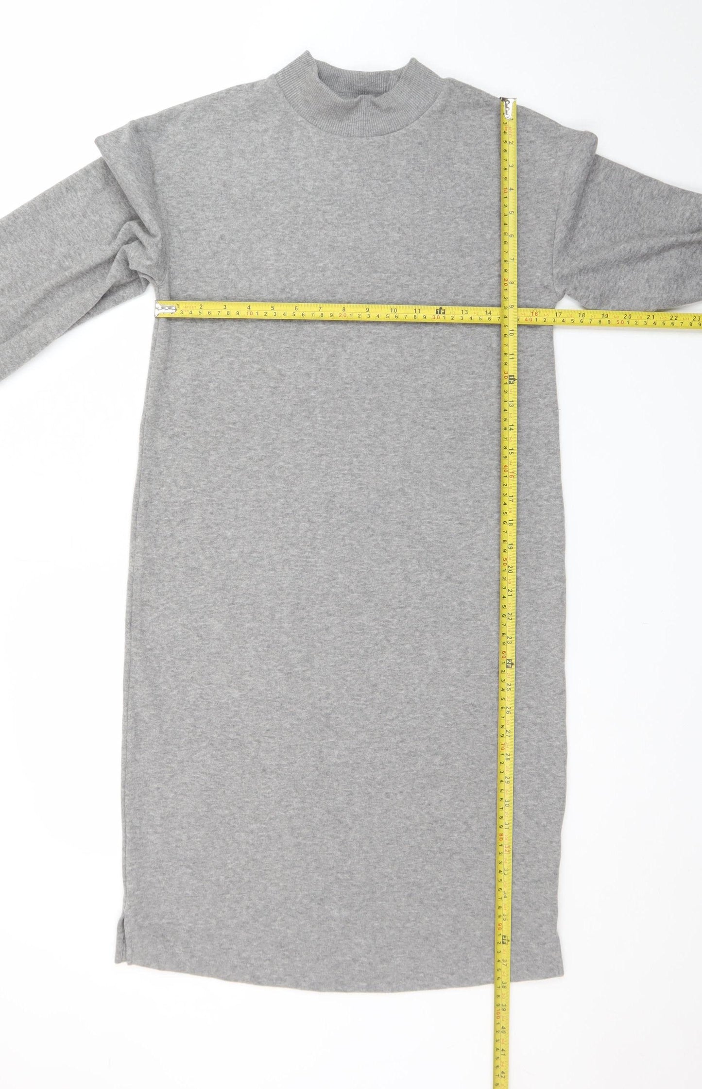 Marks and Spencer Women’s Grey Long Sleeve T-Shirt Dress Size 10