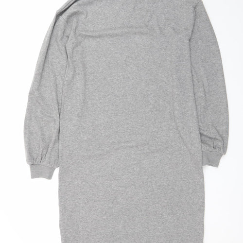 Marks and Spencer Women’s Grey Long Sleeve T-Shirt Dress Size 10