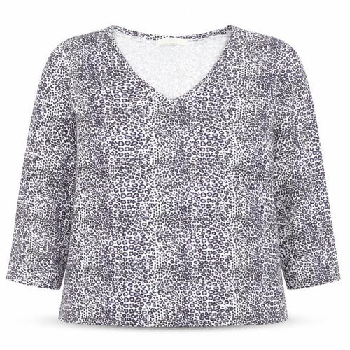 Marks and Spencer Women’s Multicoloured V-Neck 3/4 Sleeve Top Size 18