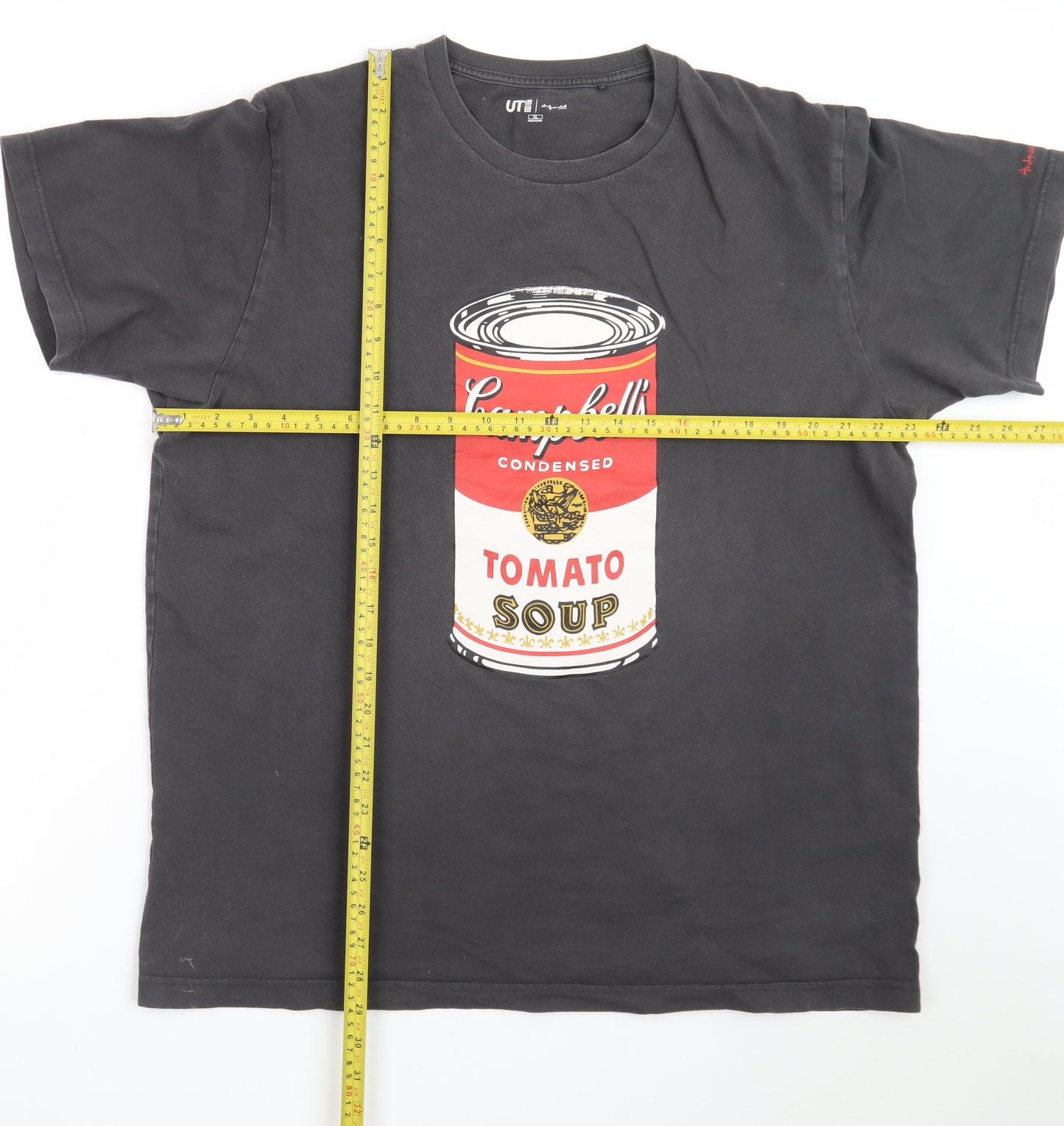 Uniqlo Andy Warhol Men's Black XL Graphic T-Shirt Pop Art Style