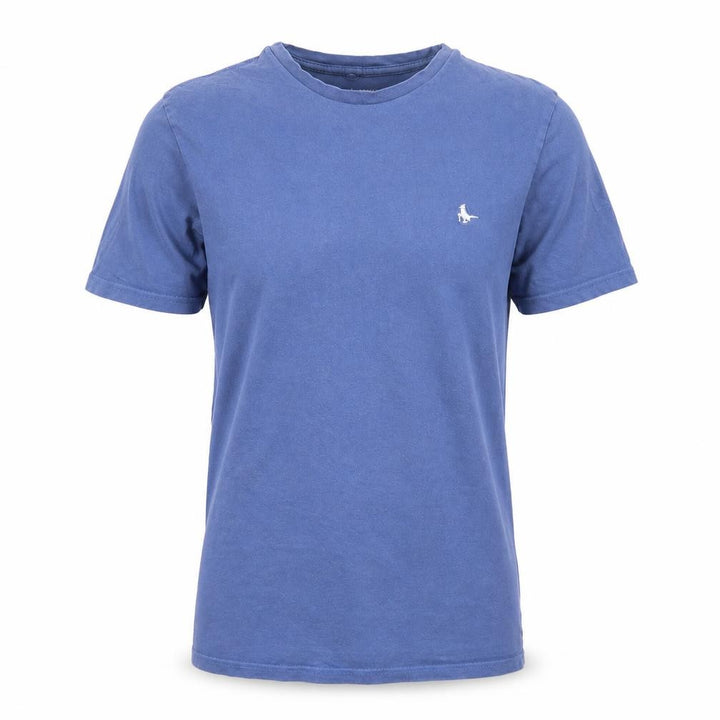 Jack Wills Men Blue Classic Fit Short Sleeve Cotton T-Shirt Size S