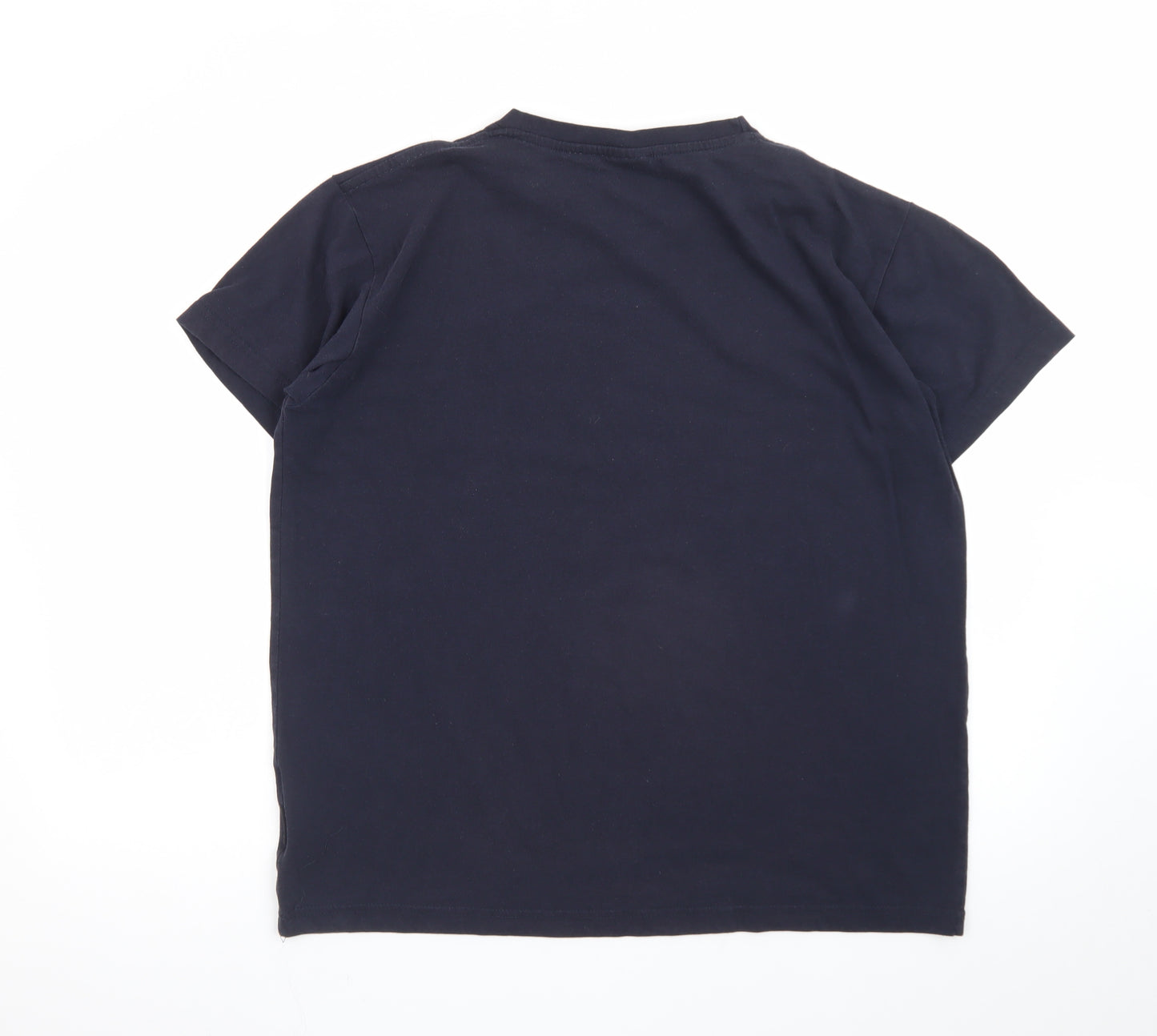 Trespass Mens Blue Graphic Outdoor T-Shirt Size M Lightweight Cotton