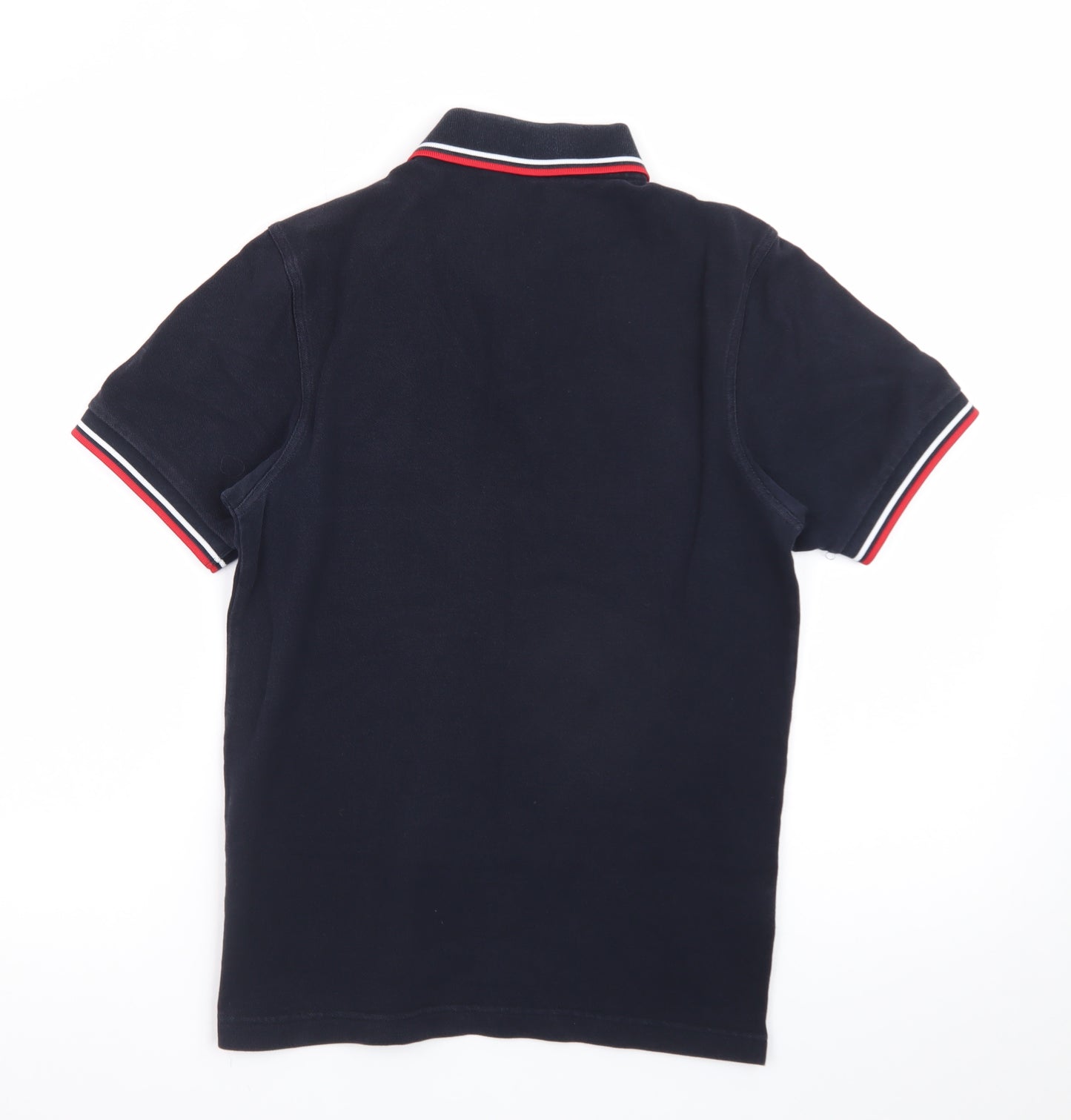 Fred Perry Men's Black XS Cotton Twin Tipped Polo Shirt
