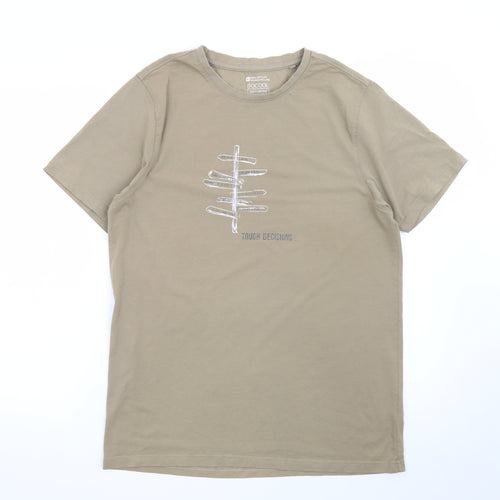 Mountain Warehouse Men's Beige ISOCool Quick Dry T-Shirt M