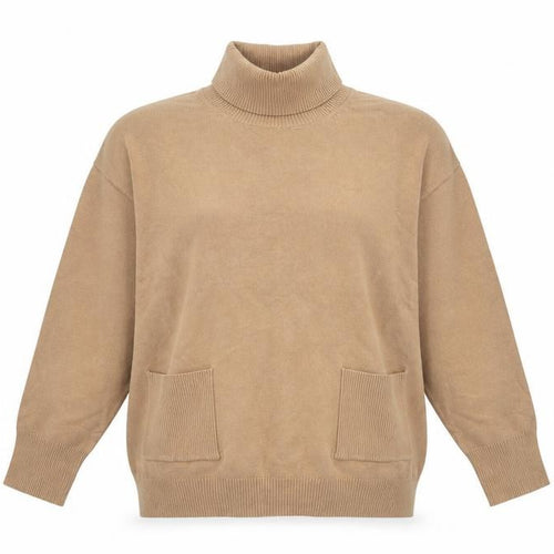 Wallis Womens Beige Roll Neck Pullover Jumper M