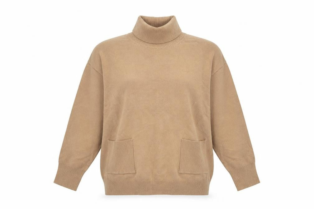 Wallis Womens Beige Roll Neck Pullover Jumper M