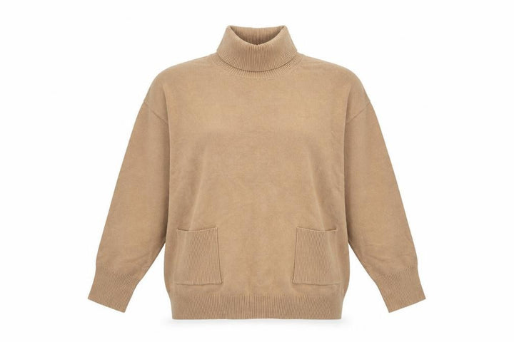 Wallis Womens Beige Roll Neck Pullover Jumper M