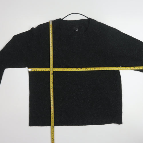Vero Moda Women’s Black Knit Crew Neck Pullover Jumper Size L