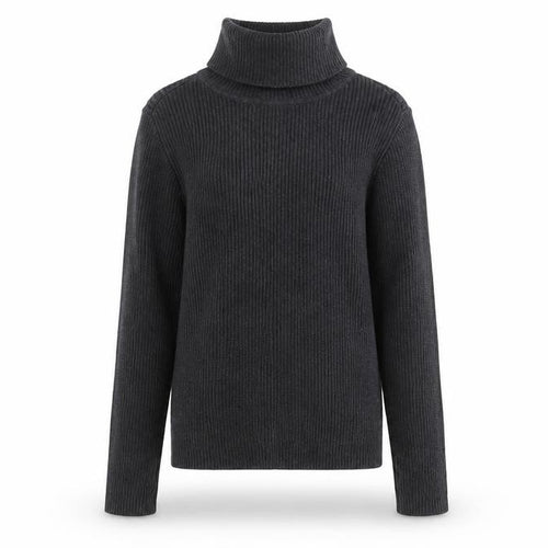 GAP Women’s Black Roll Neck Cotton Jumper XS