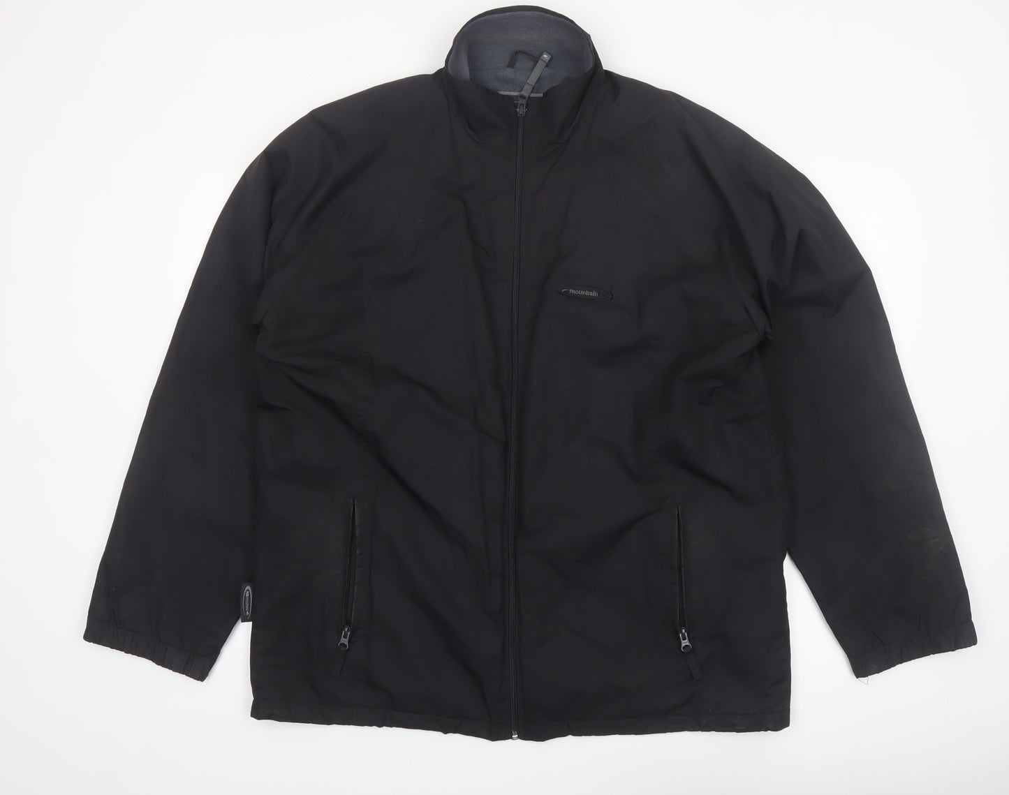 Mountainlife Men’s Black L Water Resistant Jacket Outdoor