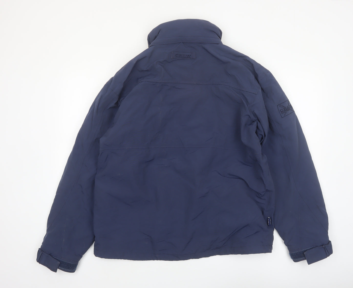 Crew Clothing Co. Men’s Blue M Mid-Length Nylon Jacket
