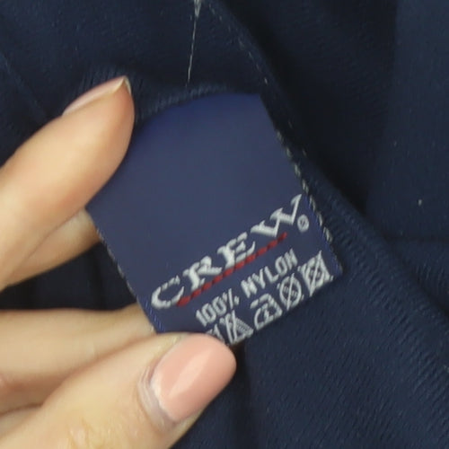 Crew Clothing Co. Men’s Blue M Mid-Length Nylon Jacket