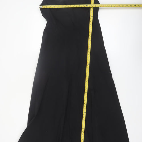 Marks and Spencer Women’s Black Midi Fit & Flare Dress Size 10