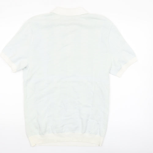 Original Penguin Men’s White Cotton Polo Shirt M Regular Fit