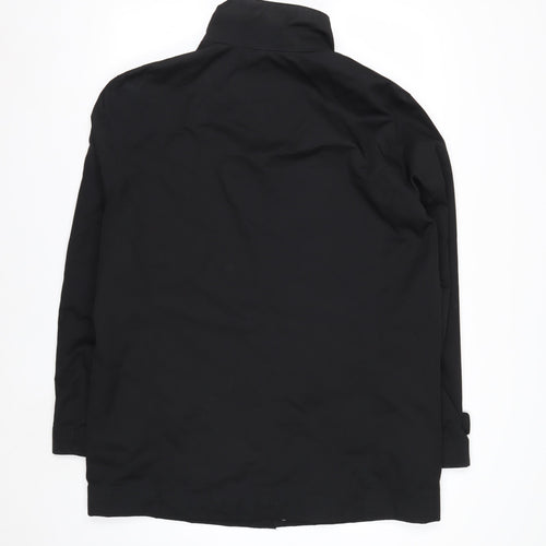 Marks and Spencer Men's Black Waterproof Mid-Length Coat Size M