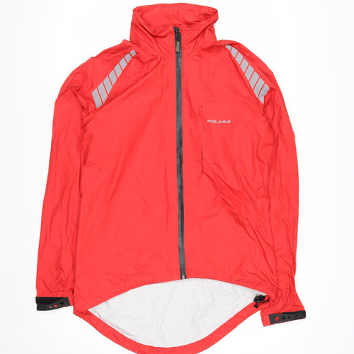 Polaris Men's Red Small Windproof Cycling Jacket Waterproof Lightweight