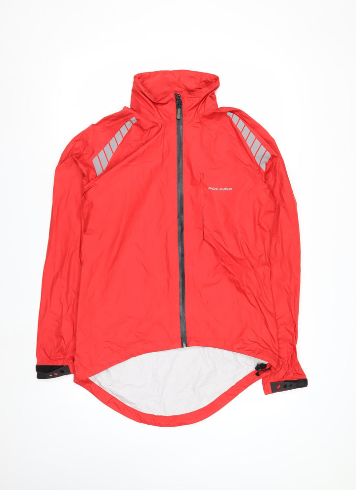 Polaris Men's Red Small Windproof Cycling Jacket Waterproof Lightweight
