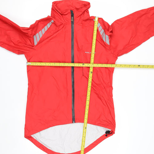 Polaris Men's Red Small Windproof Cycling Jacket Waterproof Lightweight